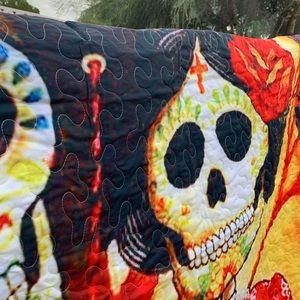 New Day Of The Dead Quilt XL